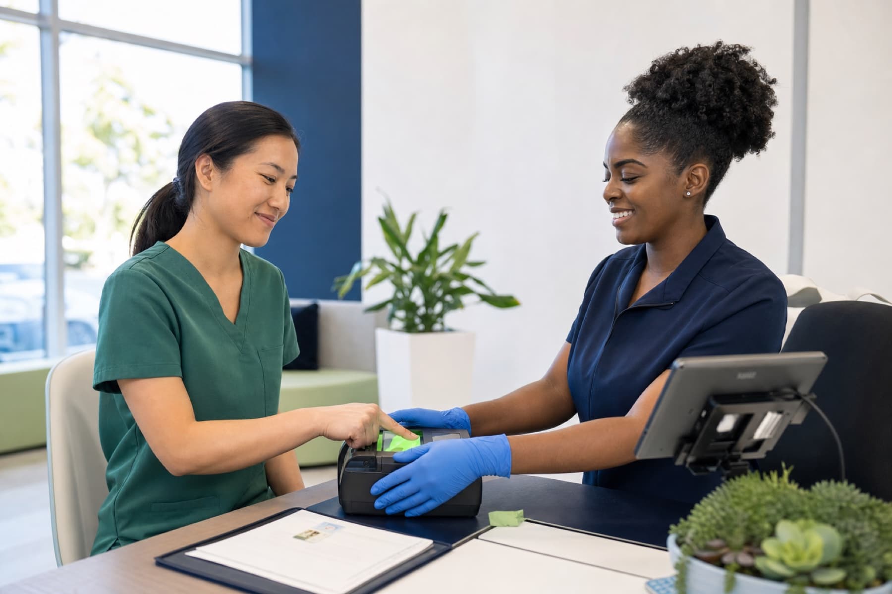 Professional electronic fingerprinting for a licensed Santa Clara applicant