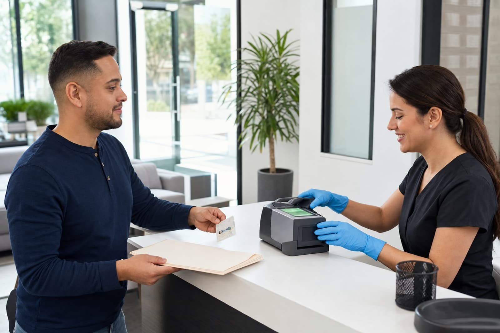 Personal Live Scan fingerprinting appointment for a Los Gatos applicant